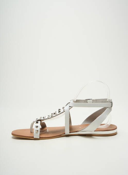 Sandale/Pantofi decupați alb L'ATELIER TROPÉZIEN femeie
