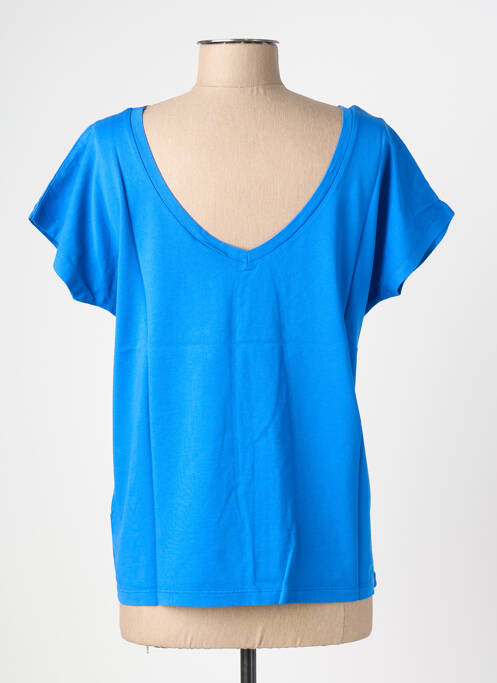 Tricou albastru NINE TEES femeie