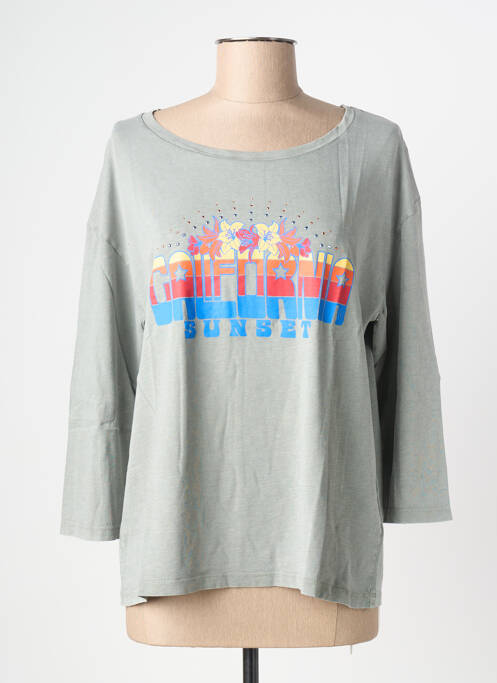 Tricou verde NINE TEES femeie