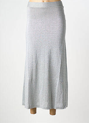 Fustă lungă gri NINE TEES femeie