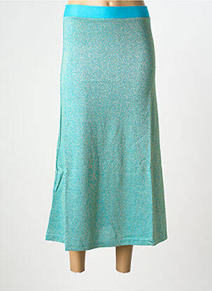 Fustă lungă albastru NINE TEES femeie