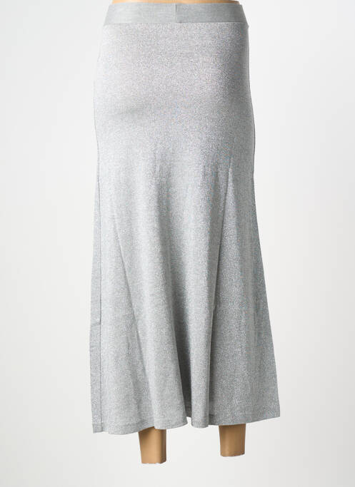 Fustă lungă gri NINE TEES femeie