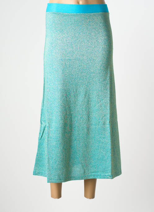 Fustă lungă albastru NINE TEES femeie