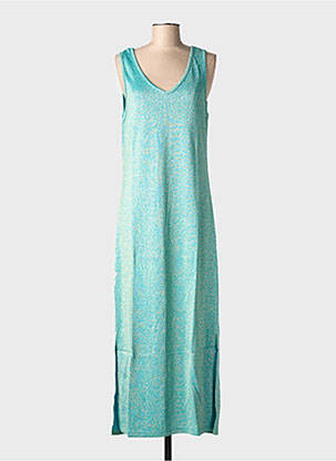 Rochie lungă albastru NINE TEES femeie