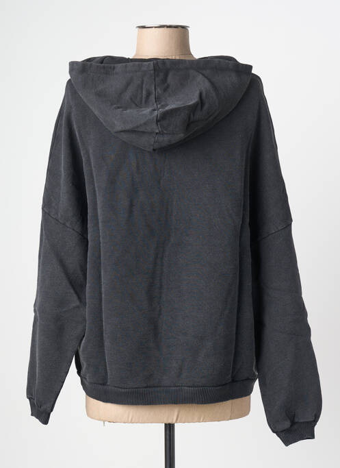 Hanorac cu glugă gri NINE TEES femeie