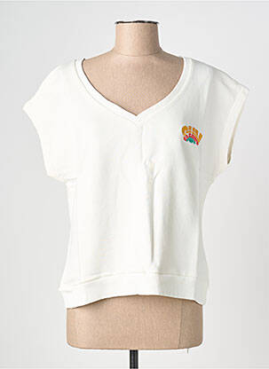 Tricou alb NINE TEES femeie