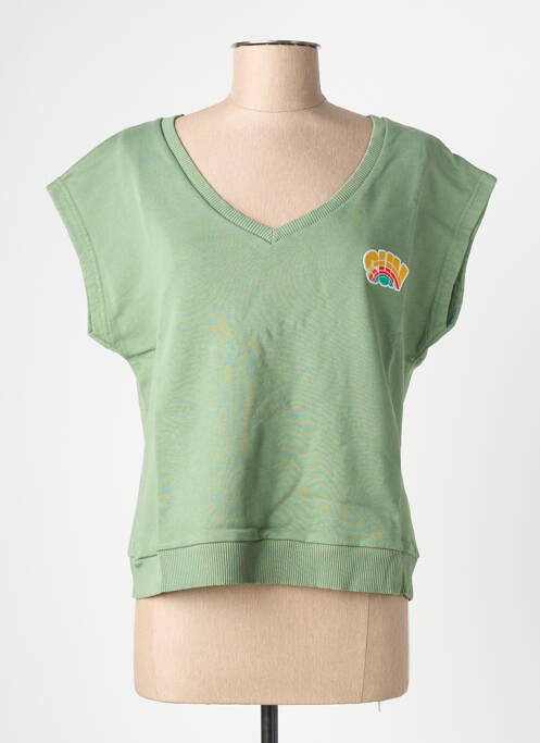 Tricou verde NINE TEES femeie