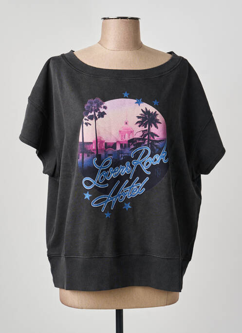 Hanorac negru NINE TEES femeie