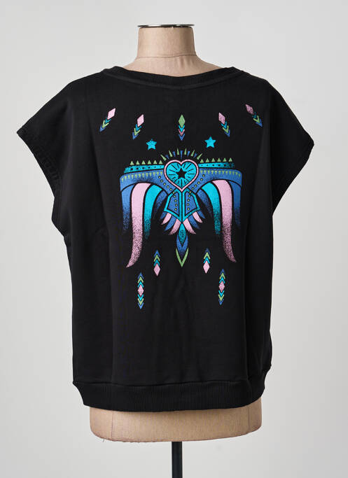 Hanorac negru NINE TEES femeie