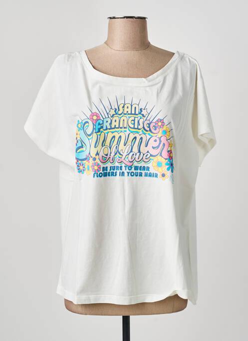 Tricou bej NINE TEES femeie