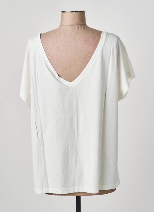 Tricou bej NINE TEES femeie