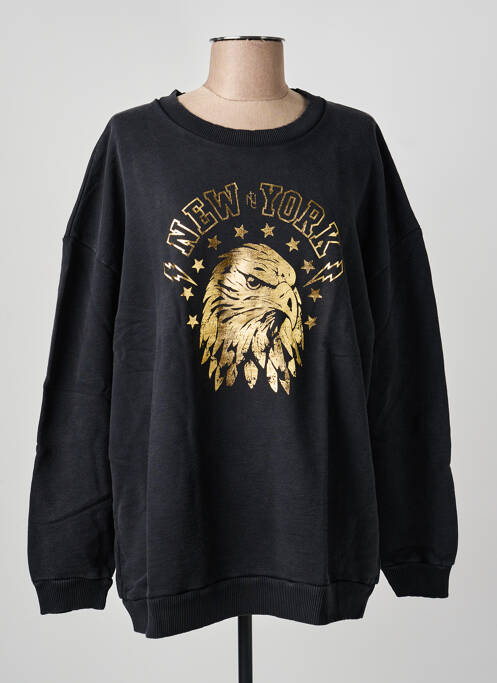 Hanorac negru NINE TEES femeie