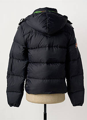 Geacă matlasată mâneci lungi cu glugă negru RALPH LAUREN bărbat
