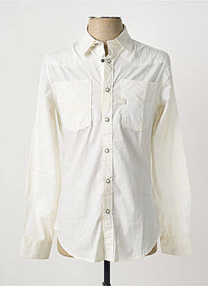 Cămașă cu mâneci lungi alb G STAR bărbat