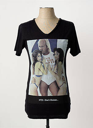 Tricou negru ELEVEN PARIS bărbat