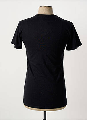Tricou croială cambrată mâneci scurte negru CELEBRYTEES bărbat