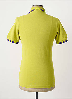 Polo croială cambrată mâneci scurte verde FRED PERRY bărbat