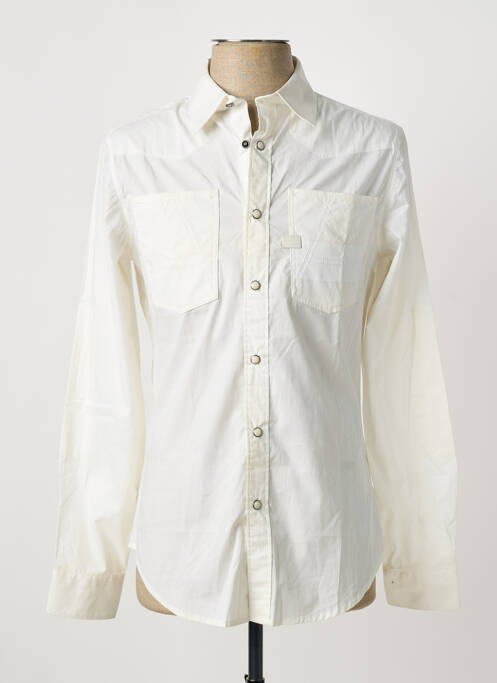 Cămașă cu mâneci lungi alb G STAR bărbat