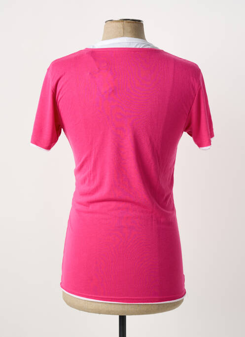 Tricou roz ELEVEN COLORS bărbat