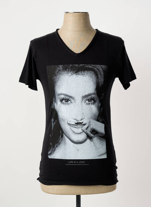 Tricou negru ELEVEN PARIS bărbat