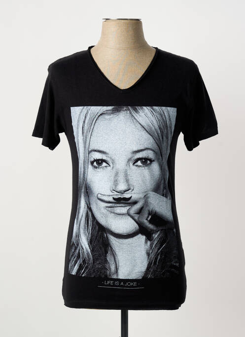 Tricou negru ELEVEN PARIS bărbat