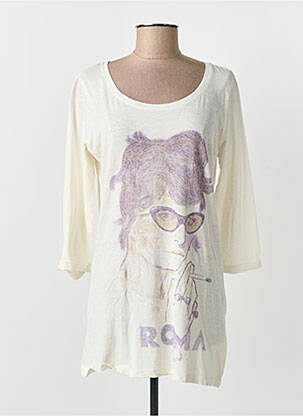 Tunică mâneci lungi bej MAISON SCOTCH femeie