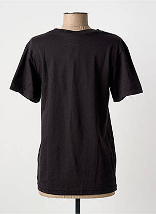 Tricou serigrafie mâneci scurte negru BE AND BE femeie