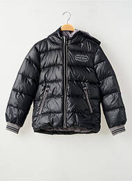 Geacă matlasată mâneci lungi cu glugă negru PEPE JEANS garcon