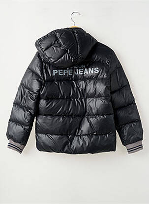 Geacă matlasată mansete cu margini elastice cu glugă negru PEPE JEANS băiat
