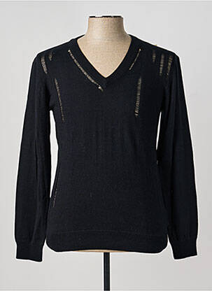 Pulover negru ELEVEN PARIS bărbat