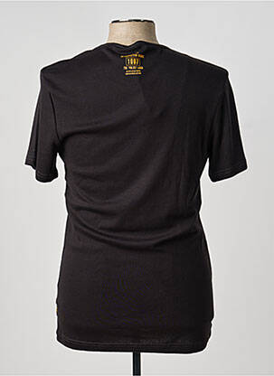 Tricou broderie mâneci scurte negru G STAR bărbat