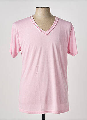 Tricou roz ELEVEN PARIS bărbat