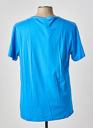Tricou broderie mâneci scurte albastru G STAR bărbat