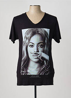 Tricou negru ELEVEN PARIS bărbat