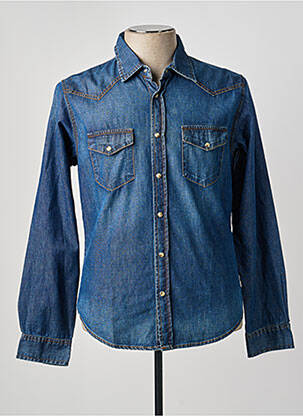 Cămașă cu mâneci lungi albastru CHEFDEVILLE bărbat