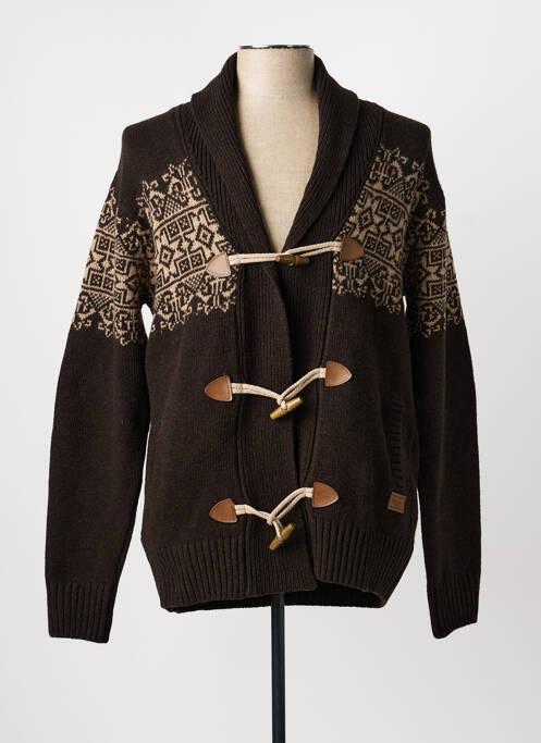 Vestă cu mâneci lungi maro SALSA bărbat