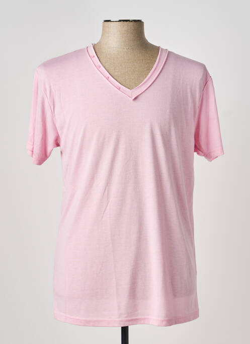 Tricou roz ELEVEN PARIS bărbat