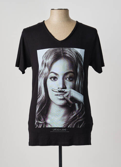 Tricou negru ELEVEN PARIS bărbat