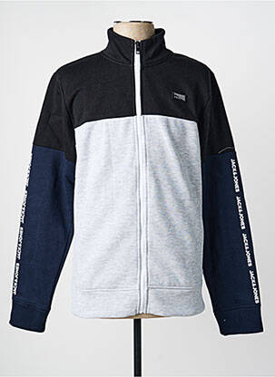 Jachete casual strânsă pe partea de jos gri JACK & JONES bărbat