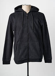 Jachete casual strânsă pe partea de jos negru JACK & JONES bărbat