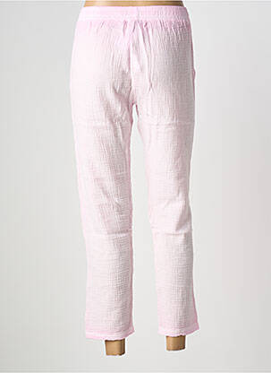 Pantalon 7/8 talie elastică mărime normală roz NINE TEES femeie
