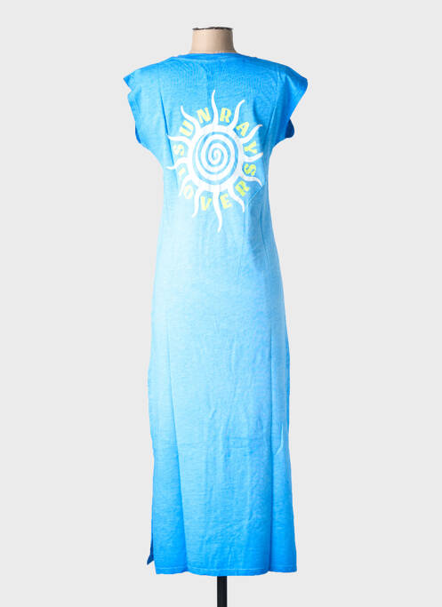 Rochie lungă albastru NINE TEES femeie