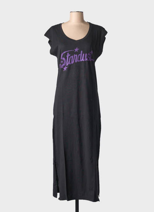 Rochie lungă negru NINE TEES femeie