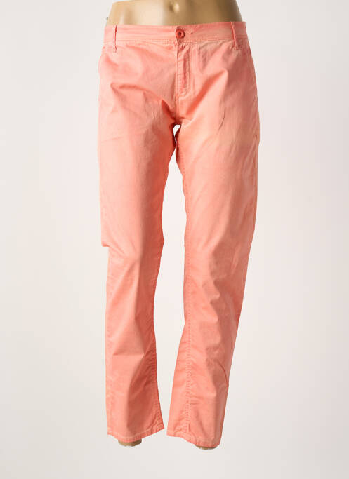 Pantalon chino portocaliu LE TEMPS DES CERISES femeie