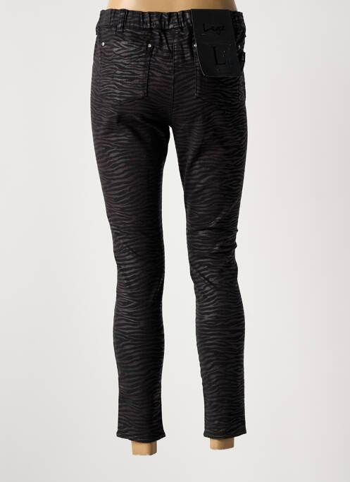 Pantalon slim negru LEGZSKIN femeie