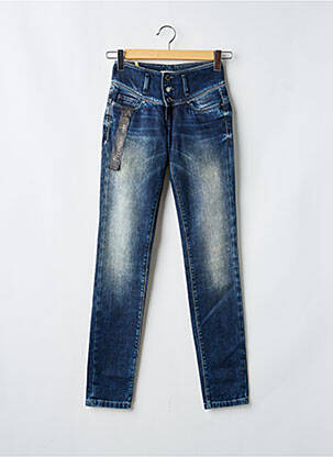 Blugi cu croială slim albastru SALSA femeie