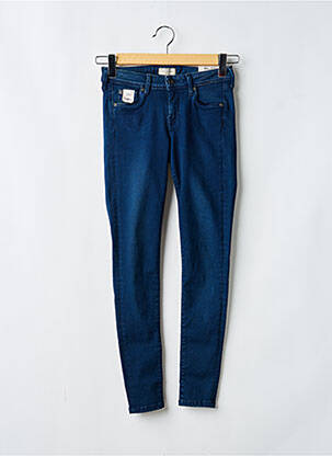 Blugi skinny elasticitate talie joasă albastru PEPE JEANS femeie