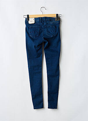 Blugi skinny elasticitate talie joasă albastru PEPE JEANS femeie