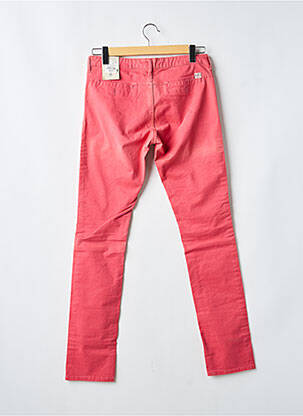 Pantalon chino țesătură poplin mărime reglabilă roșu PEPE JEANS băiat