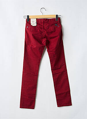 Pantalon chino elasticitate mărime reglabilă roșu PEPE JEANS băiat